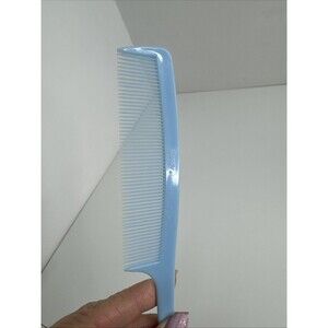 GOODY 1980s Vintage Pale Blue Comb  Rat Tail Teasing Hair Retro 8"